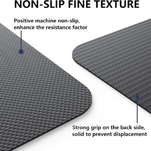 Universal Indoor Rowing Machine Mat- 8.5 x 2.3 FT Exercise Equipment Mat for Concept 2, Nordictrac, Sunny, Hydrow etc. Extra Long Non-Slip and Waterproof, Under Rower Floors Protection