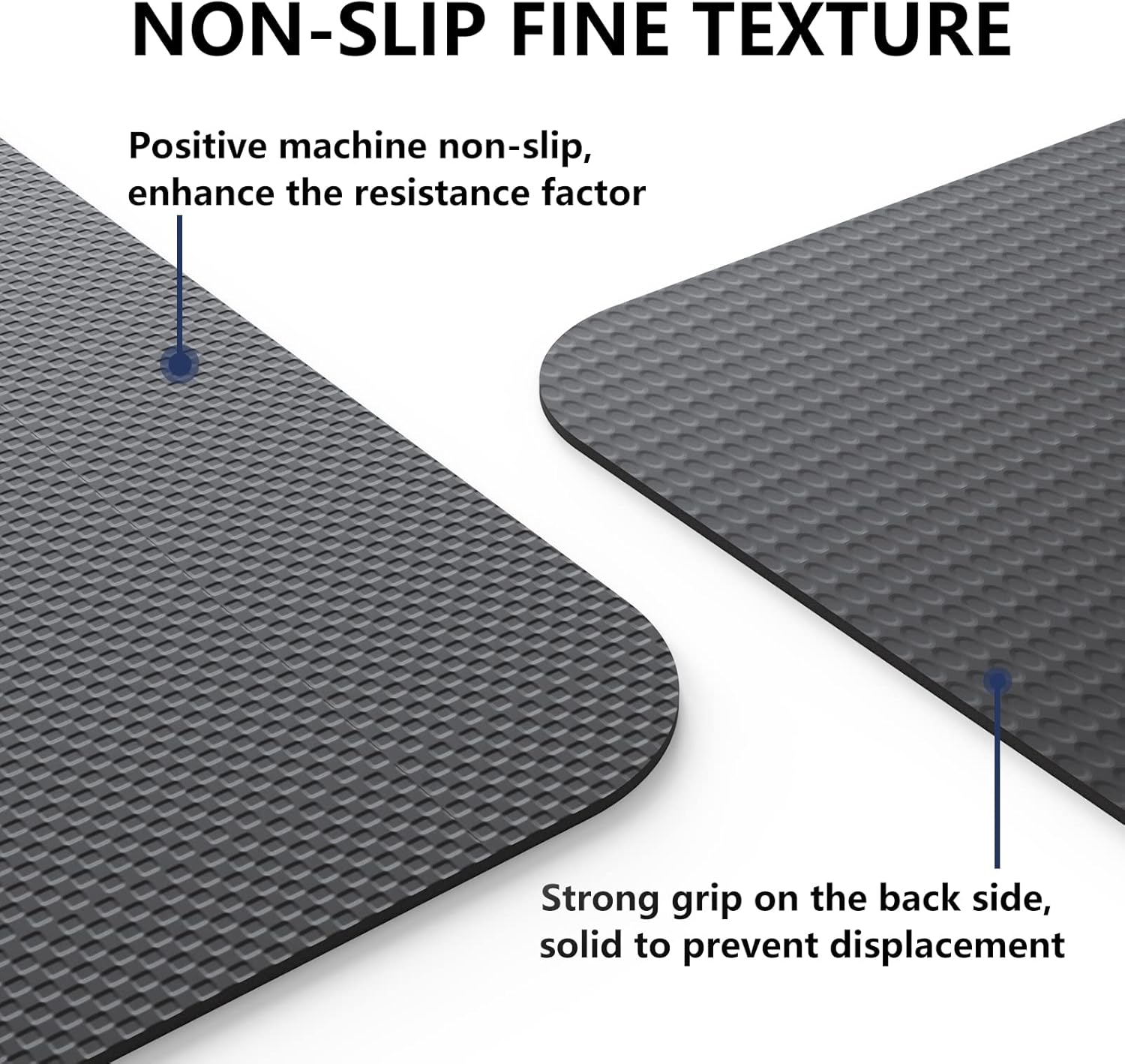 Universal Indoor Rowing Machine Mat- 8.5 x 2.3 FT Exercise Equipment Mat for Concept 2, Nordictrac, Sunny, Hydrow etc. Extra Long Non-Slip and Waterproof, Under Rower Floors Protection - Image 2
