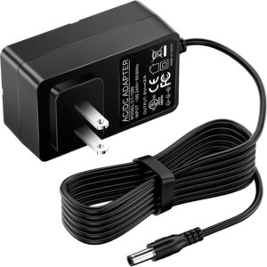 Charger Compatible with Bowflex Max Trainer Power Cord Compatible with Bowflex Max Trainer M5 Power Cord, M3 M7 M8 HVT Exercise Elliptical Treadmill Cardio Machine Solopen (ETL Listed)