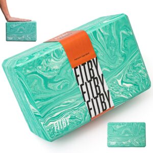 Yoga Blocks – Sturdy Non-slip Foam Blocks for Beginners or Practitioners – Lightweight Yoga Props