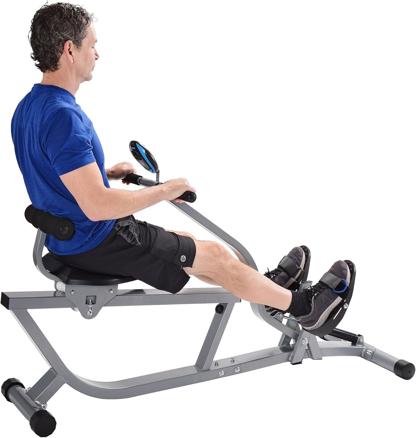 Stamina Hydraulic Rower Machine with Smart Workout App - Rowing Machine with Adjustable Resistance for Home Gym Fitness - Image 7