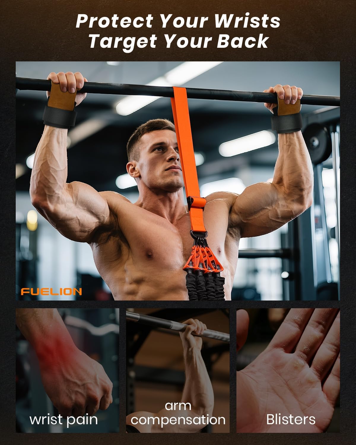Pull Up Assistance Bands, Adjustable Heavy Duty Resistance Band for Pull Up Bar, Pull Up Assist Bands with Feet Rest for Strength Training, Home Fitness Workout Equipment, Height Adjustable - Image 3