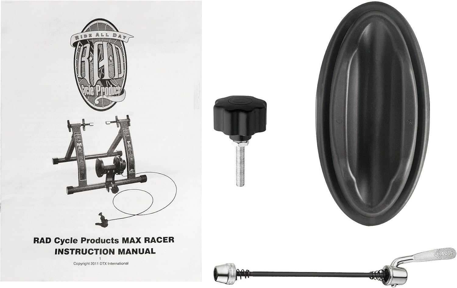 Max Racer 7 Levels of with Smooth Magnetic Resistance Bicycle Trainer Allows You to Work Out with Your Bike - Image 5