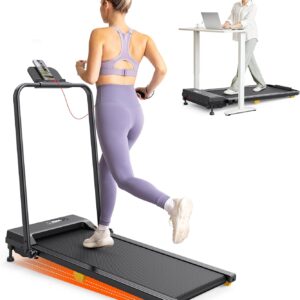 Walking Pad, 3 in 1 Compact Under Desk Treadmill for Home, Portable Treadmill with Remote Control, Walking Pad for Home and Office