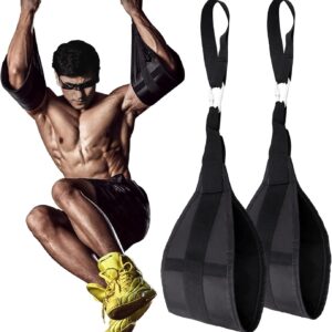 Hanging Ab Straps for Pull Up Bar: Gym Ab Sling Straps for Arm Pull up Workout Support for Training Knee and Leg Raises