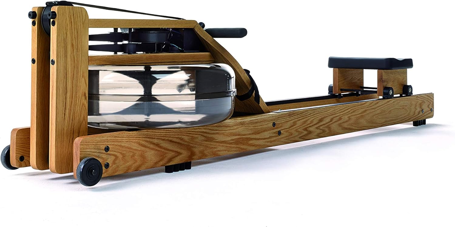 WaterRower Oak Rowing Machine with S4 Monitor | USA Made Water Rower | Original Handcrafted Erg Row Machine for Home Use & Gym - Image 3