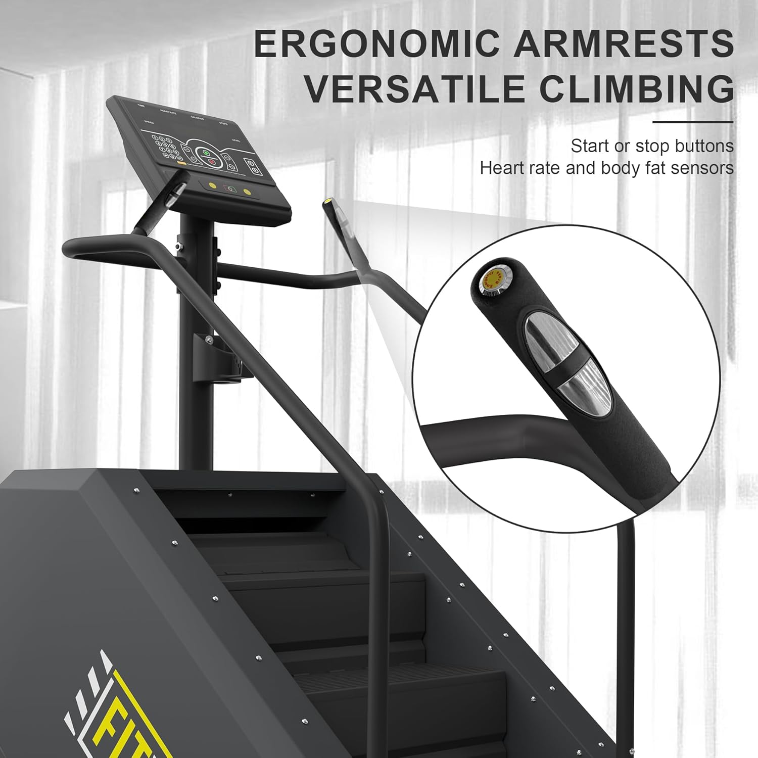 Stair Stepper Machine, Continuous Climbing Stair Machine, Commercial Grade Stair Stepping Machine for Cardio and Lower Body Workouts - Image 6