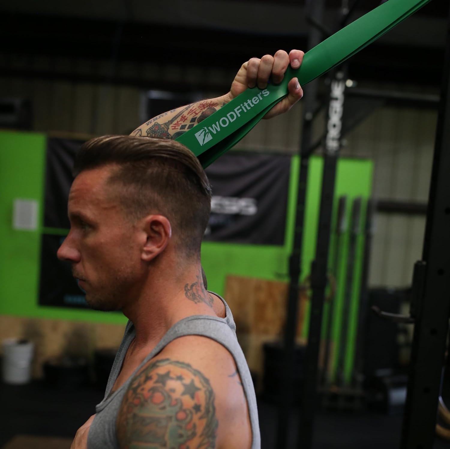WODFitters Pull Up Assistance Band for Stretching, Mobility Workouts, Warm Up, Recovery, Powerlifting, Home Fitness and Exercise… - Image 4