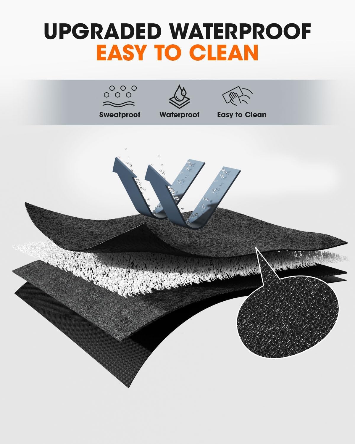 Walking Pad Mat for Carpet Floor, 68"x24", Exercise Equipment Mats for Home Gym Workout, 1/3" Thick, Noise Shock Absorption, Floor Protector for Indoor Activity - Image 6