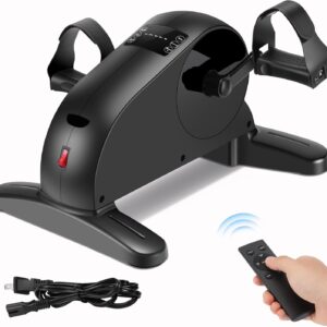 Electric Pedal Exercicser mini Motorized Exercise Bike for Leg and Arm Low Impact Exercise
