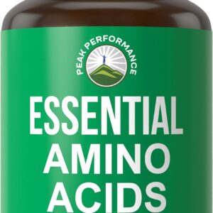 All 9 Essential Amino Acids Supplement. Capsules with 3X More Leucine for Muscle Recovery, Growth. EAA Supplement Better Than BCAA/BCAAS Branched Chain Aminos Acid. USA Tested EAAs for Men + Women