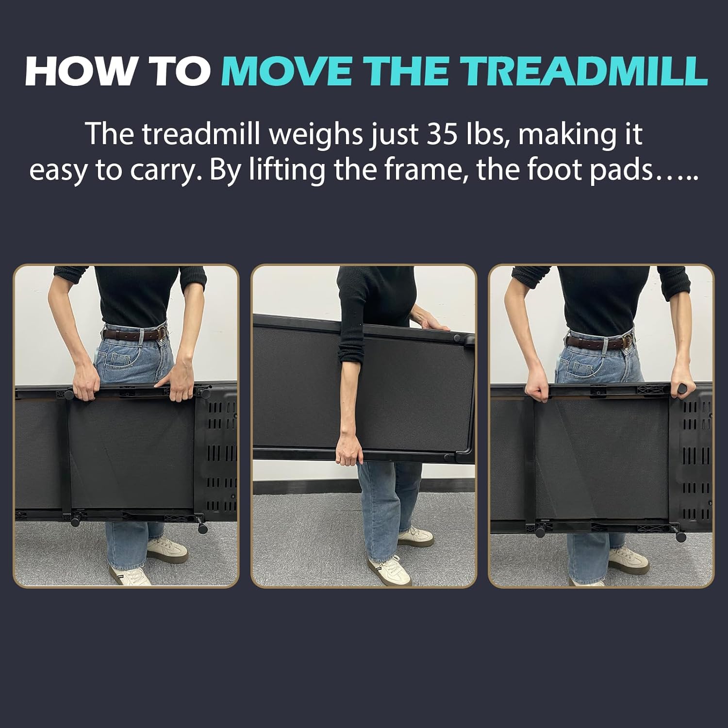WELLFIT 10% Incline Walking Pad, Treadmills for Home, Under Desk Treadmill 265lbs Capacity, 4.0MPH 2.5HP Voice Control, 26 Preset Pros, 15 * 36in Belt, Compact for Condo - Image 5