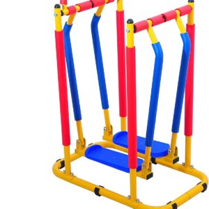 Children’s Cross Trainer, Air Walkers, Multi Directional Air Glider Fitness Steppers Suitable for kindergartens, Rehabilitation institutions, Families