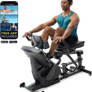 Teeter Power10 Rower with 2-Way Magnetic Resistance Elliptical Motion – Indoor Rowing Machine w/Bluetooth HRM Connectivity, Teeter Move App – Free Classes & Coaching