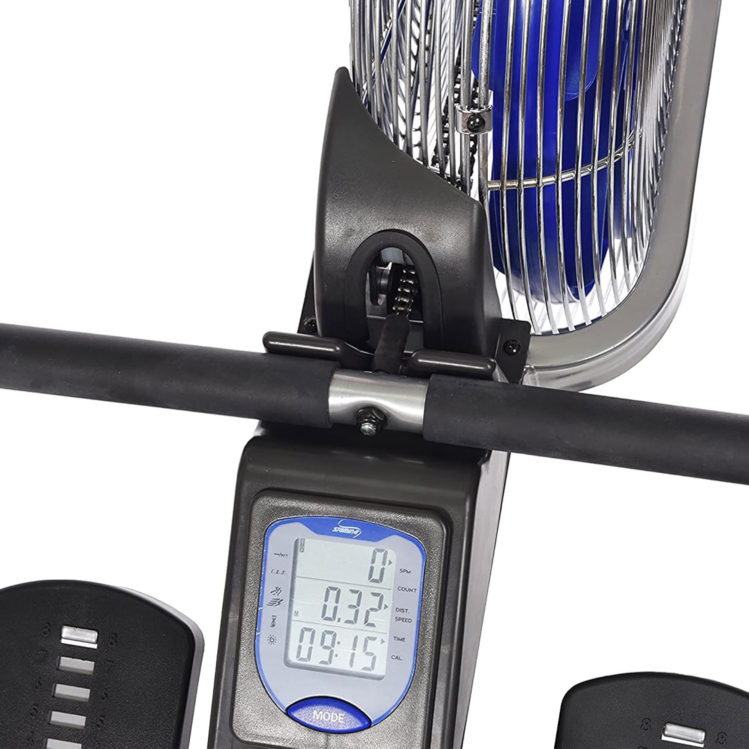 Stamina Elite ATS Air Rower - Smart Workout App, No Subscription Required - Upgraded Foldable Rowing Machine - LCD Monitor - Image 9