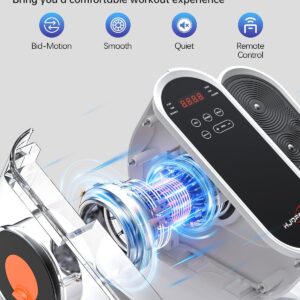 Under Desk Elliptical Machine, Electric Ellipse Leg Exerciser as Seen on Tv for Seniors with 10 Adjustable,Pedal Exerciser,Exercise Equipment for Home