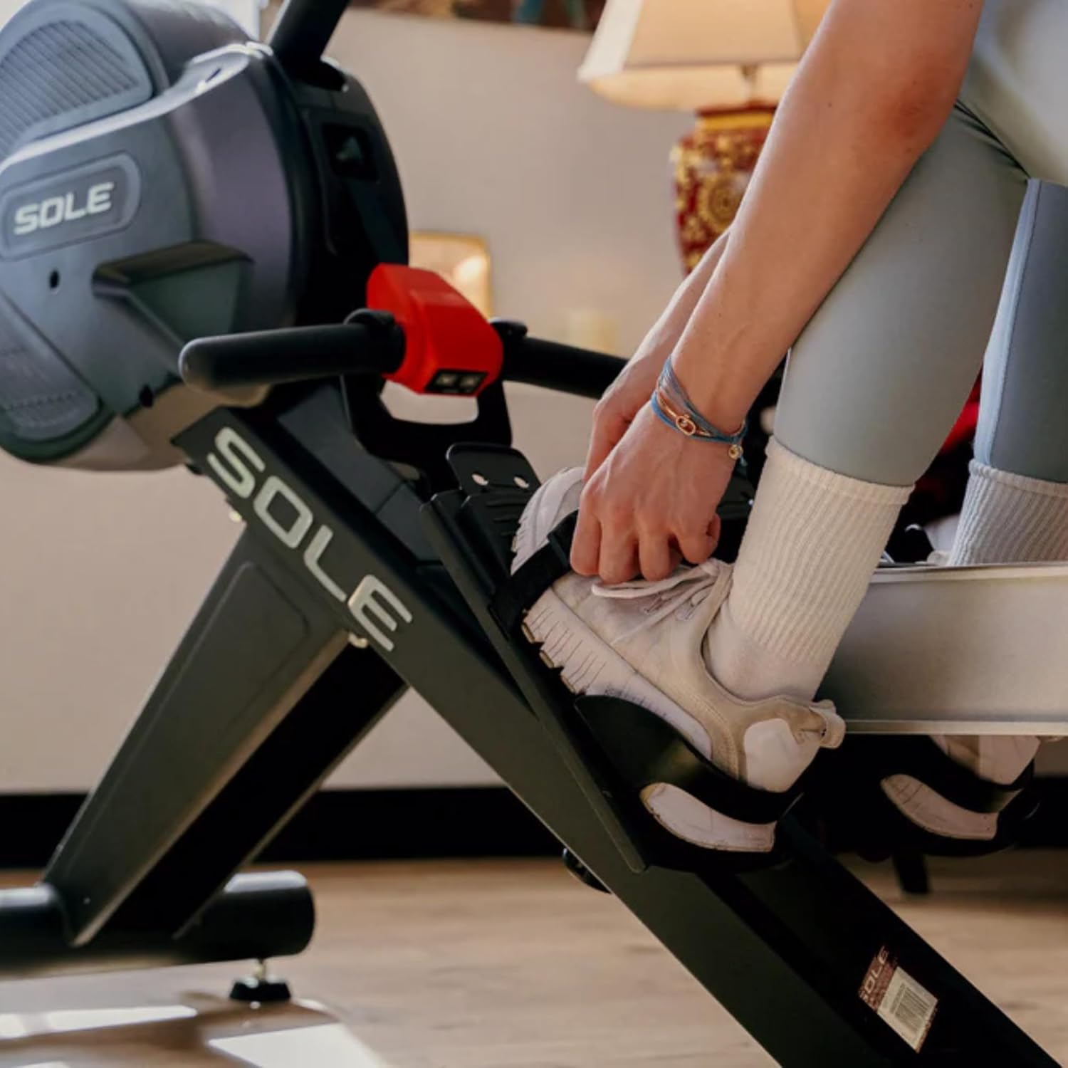 New 2023 Rowing Machine, SR550 Sole Fitness Rower, Foldable Rowing Machines for Home Use, Bluetooth, Touch Screen, Heart Monitoring, Air & Magnetic Resistance Row Machine, Rowers for at Home Exercise - Image 6