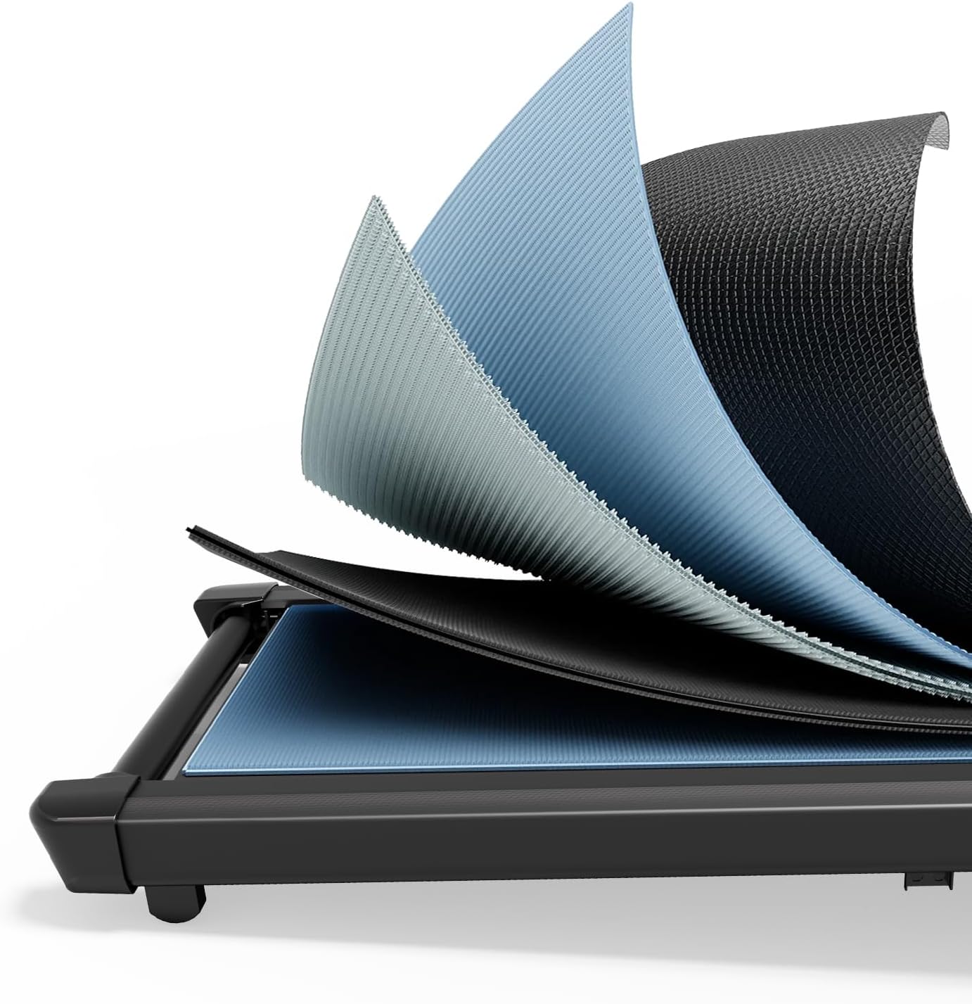 DeerRun Treadmill-Walking Pad-Under Desk Treadmill, 3 in 1 Folding Treadmill, 3.0HP Quiet Foldable Portable Treadmill, 300 lbs Capacity Treadmills for Home Small Spaces with Remote Control and APP - Image 6