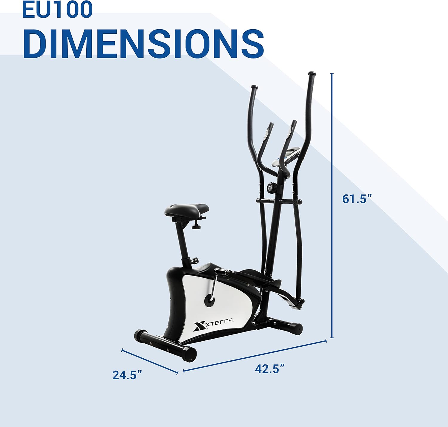 Xterra Fitness EU Hybrid Elliptical/Upright Bike - Image 9