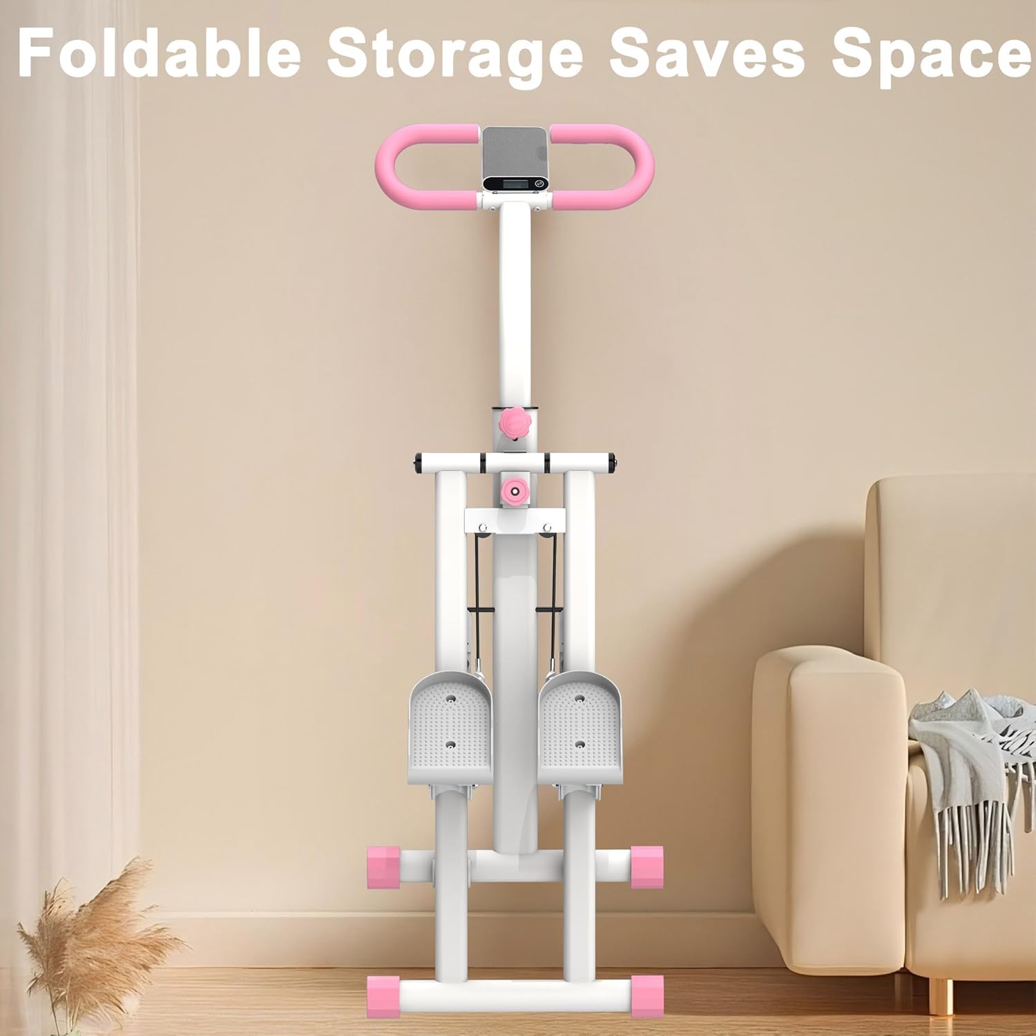 Stair Stepper for Home,Vertical Climber Workout Machine,Stair Stepper with Handlebar for Full-Body Exercise Stair Stepper with Stable Frame Adjustable Handlebar - Image 5