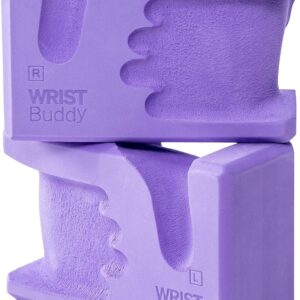 WRIST Buddy® Yoga Blocks 2 Pack | Reduces and Prevents Wrist Pain, Enhances Comfort Stability and Grip Strength on the Blocks | Hand-Shaped Blocks | EVA Yoga Accessories Set | Best Gifts for Yoga