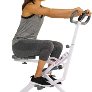 EFITMENT Rower-Ride Squat Machines for Home Exercise Trainer Total Body Abs and Glutes Butt Assist Upright Workout Rowing Machine – SA022
