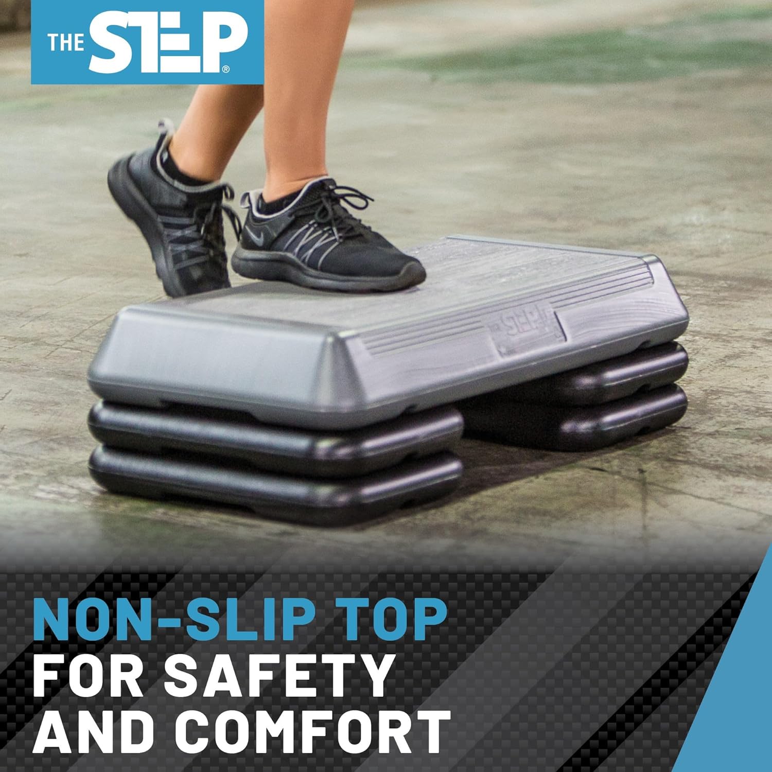 Freestyle STEP Exercise Step Platform, Circuit Size Stepper for Exercise at Home - Image 7