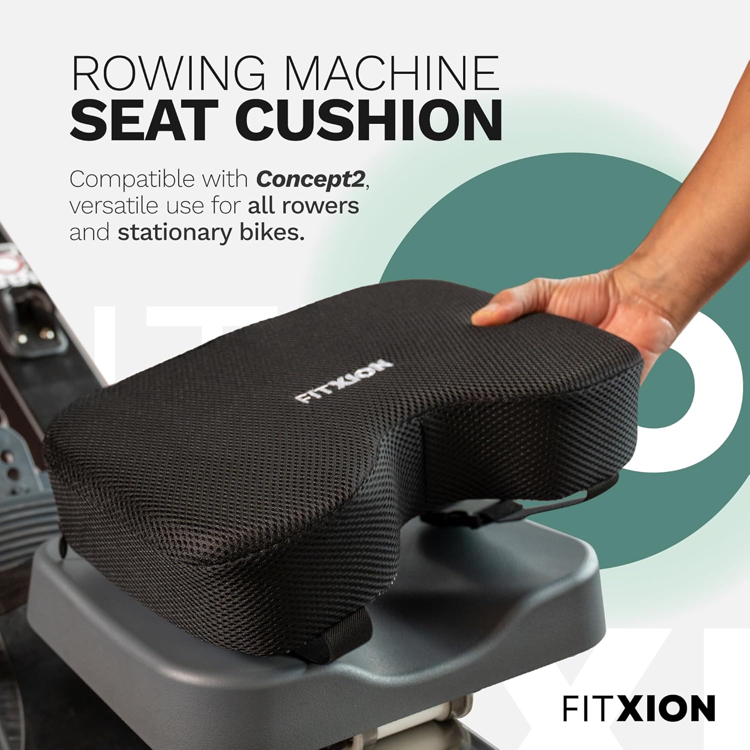 Concept2 RowErg Model D Indoor Rowing Machine - PM5 Monitor, Device Holder, Adjustable Air Resistance, Easy Storage with FitXion Seat Cushion - Image 9