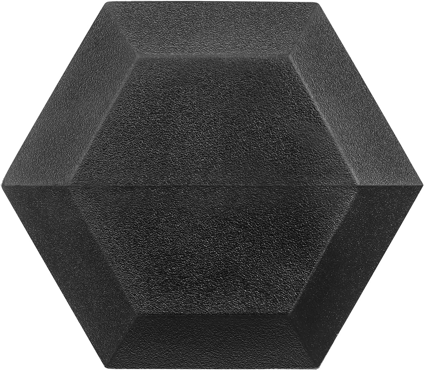 150 Pound Hex Dumbbell Set with Rubber Coated Dumbbells and Rack - Image 4