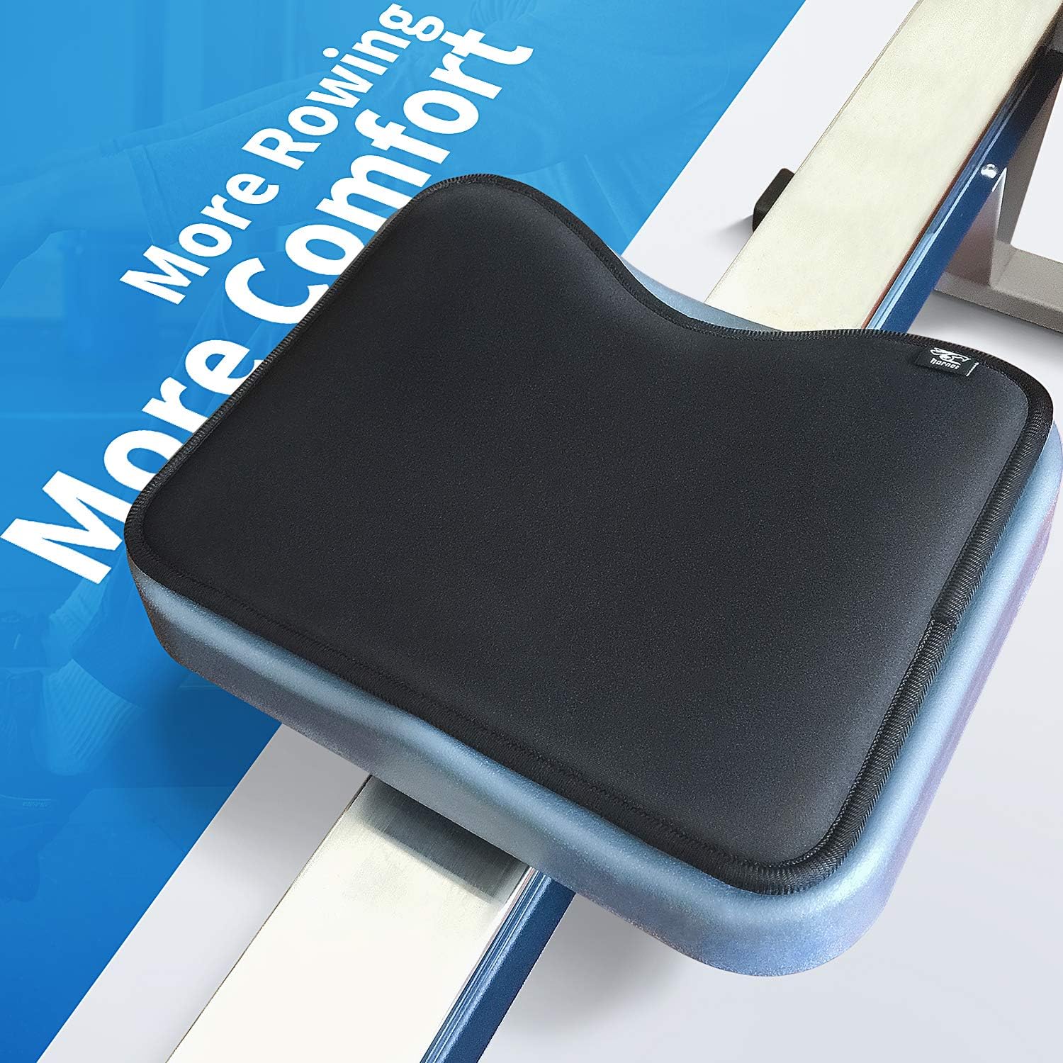 Rowing Machine Seat Cushion fits Perfectly Over Concept 2 Rower - Rower Seat Cushion Compatible with Hydrow, Concept2 and Other Row Machines - Rowing Accessories and Seat Pad - Image 9