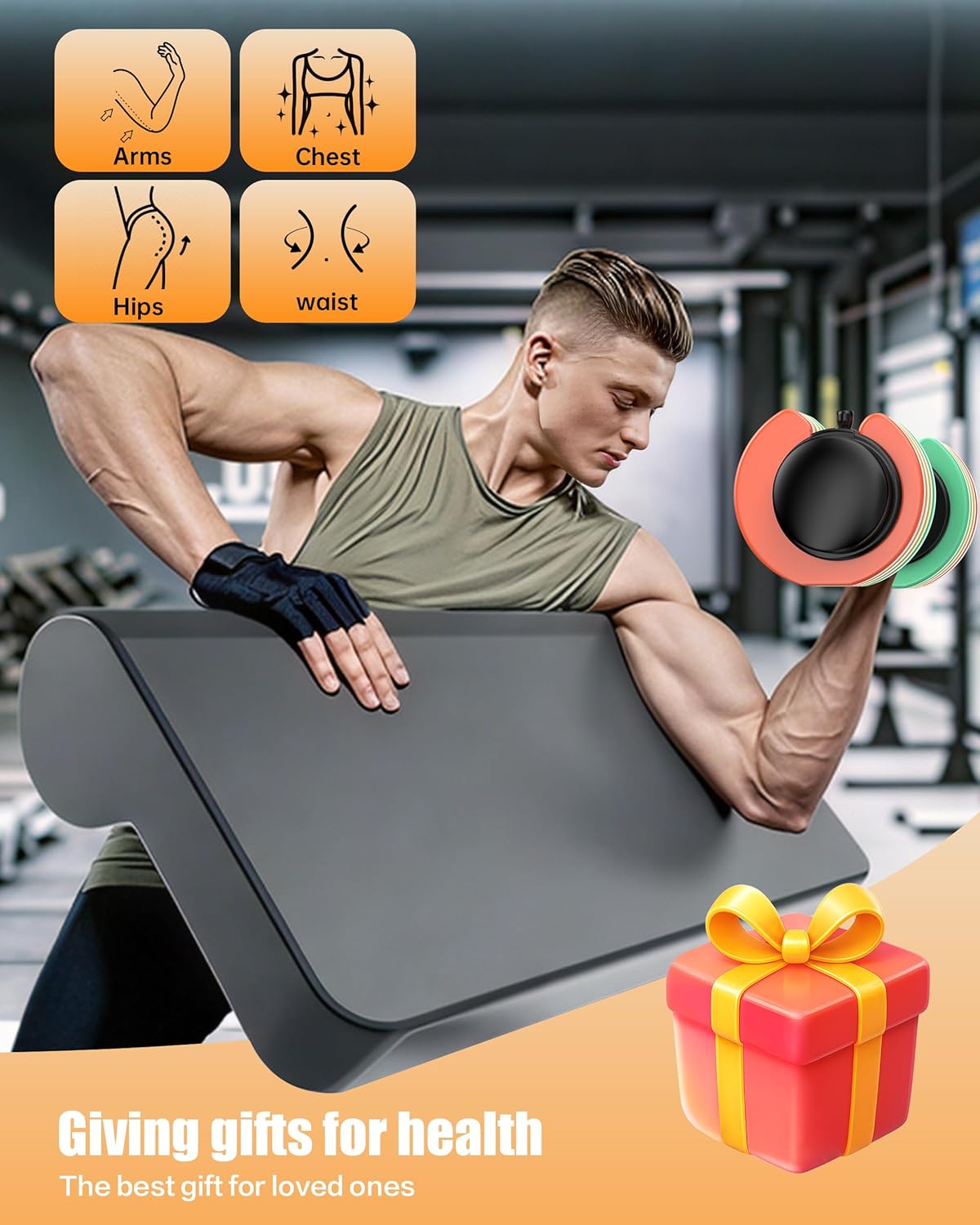 Uboway Adjustable Dumbbell Set (2.5-12.5 lbs) – Pair of Free Weights with Quick-Change Weight Plates, Non-Slip Grip & Storage Tray – Ideal for Home Gym, Strength Training, Beginners, Women & Men - Image 6