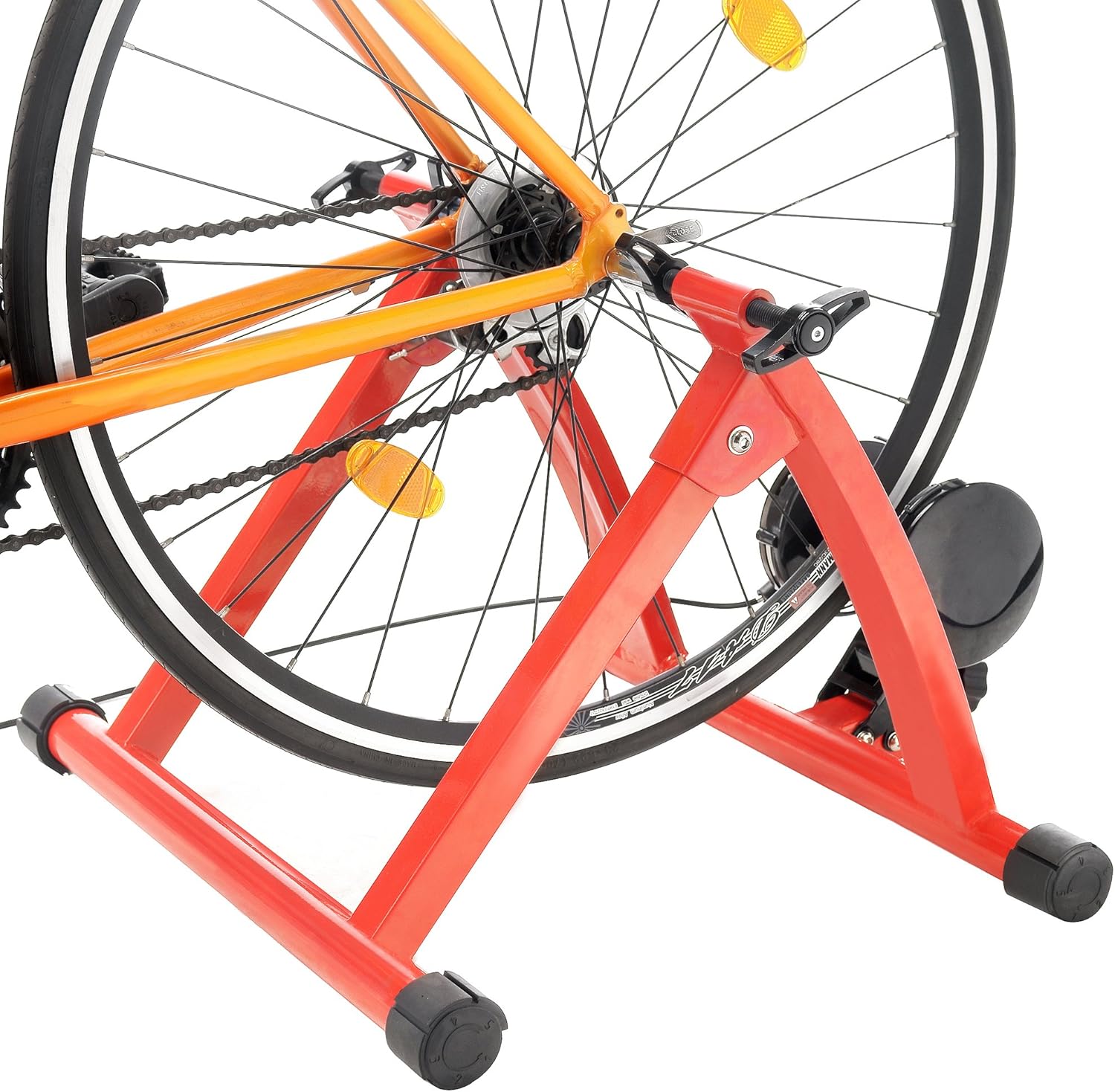 Max Racer 7 Levels of with Smooth Magnetic Resistance Bicycle Trainer Allows You to Work Out with Your Bike - Image 4