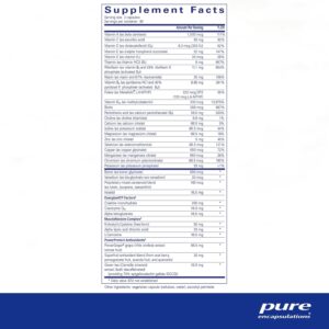 Pure Encapsulations Athletic Nutrients | Multivitamin/Mineral Complex for Exercise Performance and Training* | 180 Capsules