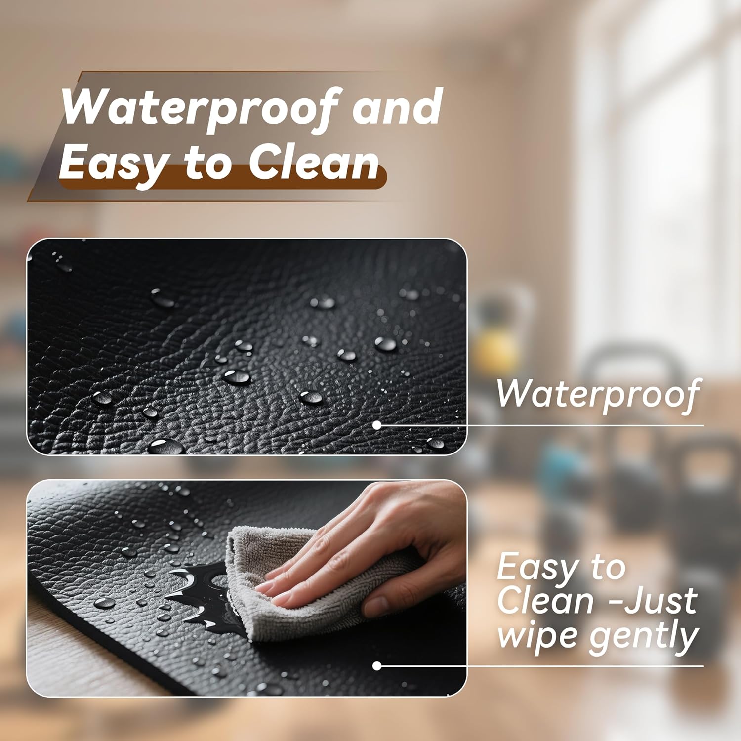 Walking Pad Mat for Carpet, Treadmill Mat for Hardwood Floors, Bike Mat Compatible with Peloton β Non-Slip Exercise Mat, Shock Absorbing & Floor Protection for Home Gym Use - Image 6