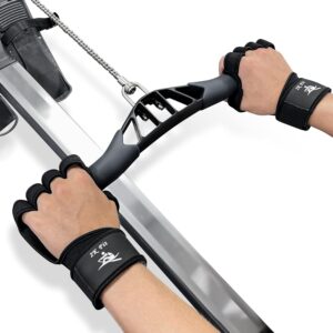 Rowing Machine Gloves – Perfect Rowing Grips for Erging, Sculling, Crew, Kayak, Canoe, Weightlifting, Gym Workouts