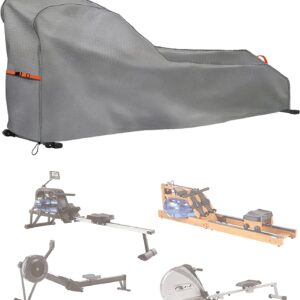 Rowing Machine Cover, Fitness Equipment Covers Protective Cover Dustproof Waterproof Cover Protective Cover and Resistant Oxford Fabric Sports Rowing Machine Protective Cover