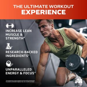 MuscleTech Pre-Workout Powder, Vapor X5 – Sports Nutrition Muscle Building Supplements for Women & Men – Intense Muscle Pump Energy Powder Drink Mix – Blue Razz Freeze, 266g (30 Servings)