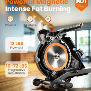 YOSUDA Magnetic/Water Rowing Machine for Home – Rower Machine Use with Bluetooth, App Supported, Rowing Machine for Taller Power Athletes, Comfortable Seat Cushion