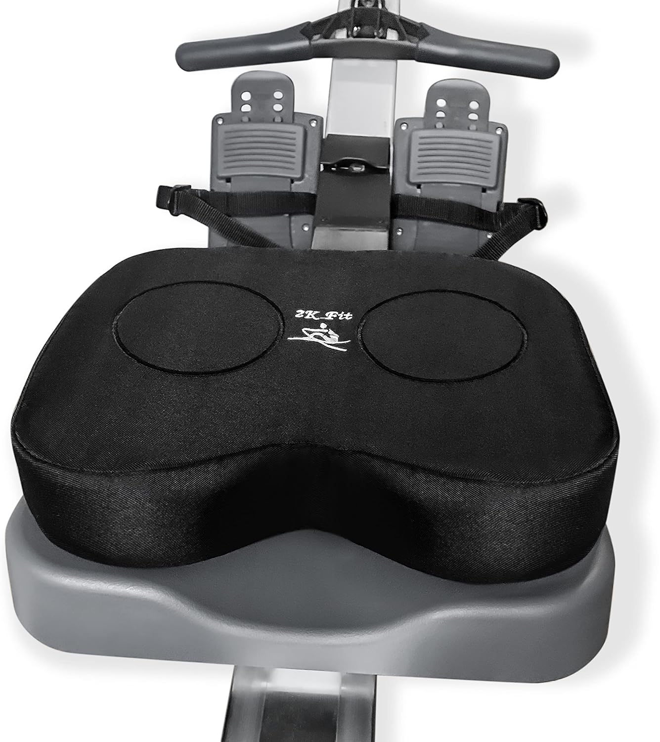 Rowing Machine Seat Cushion (Model 1) for The Concept 2 Rowing Machine with Medium Thickness Dual Density Memory Foam, Washable Cover for Indoor Erg, Concept 2 Rower, Water Rower Seat Pad - Image 3