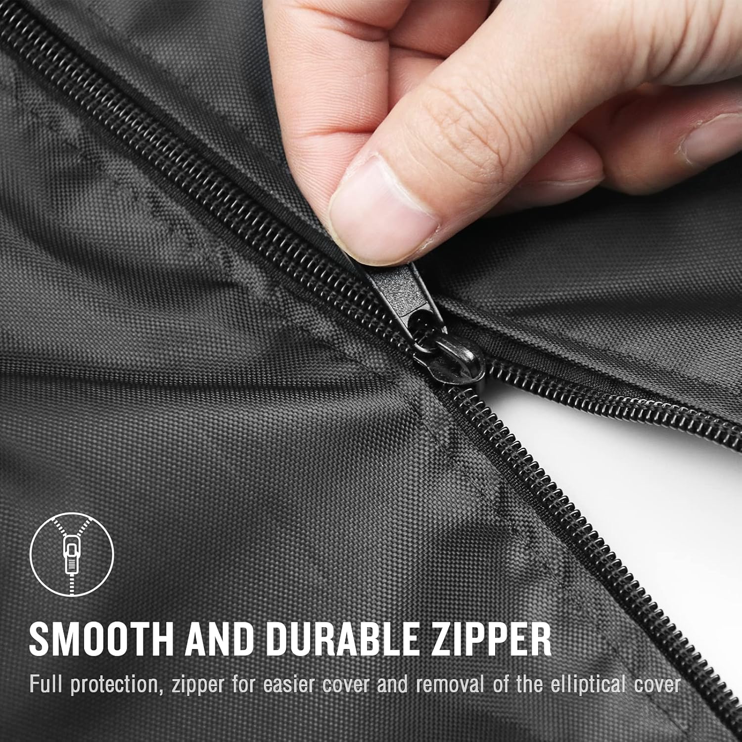 Kingling Elliptical Exercise Machine Cover - Waterproof & Dustproof Protective Cover for Home Use - Image 3