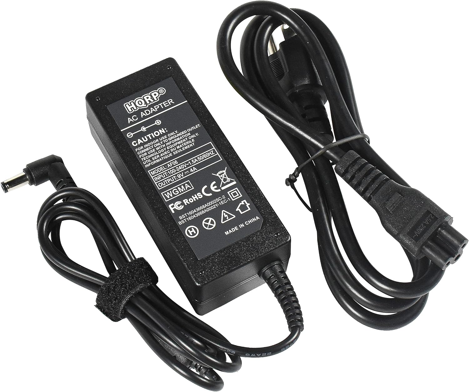 HQRP AC Adapter Compatible with Life Fitness X3 X5 Elliptical Machine Cross Trainer Power Supply Cord Adaptor X3-xx0x-0203 X5-xx00-0203 8974001 TR-001 X5-XX00-0103 + Euro Plug Adapter