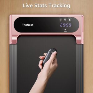 TheNeat Walking Pad, Under Desk Treadmill, Treadmills for Home & Office, Walking Jogging Running Machine, NeatWalk
