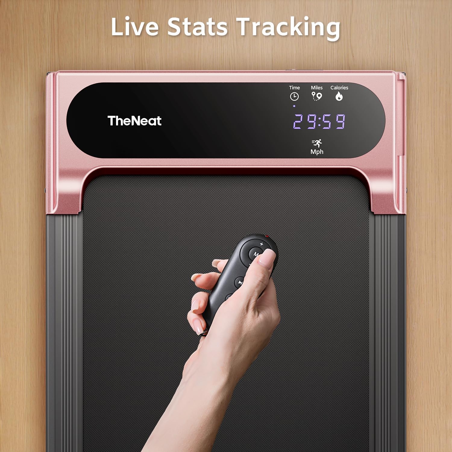 TheNeat Walking Pad, Under Desk Treadmill, Treadmills for Home & Office, Walking Jogging Running Machine, NeatWalk - Image 2