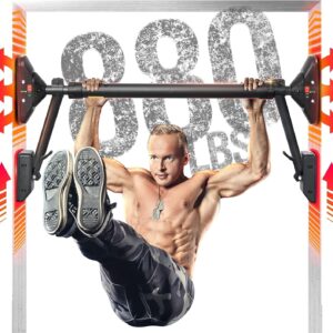 Pull Up Bar/Chin up bar Upper Body Workout Bar, Super load-bearing: Dual Security Locking, Two-way Support Fitness Strength Training Equipment