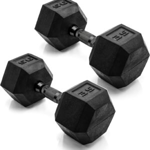 CAP Barbell Coated Dumbbell Weight | Multiple Options Pairs & Sets