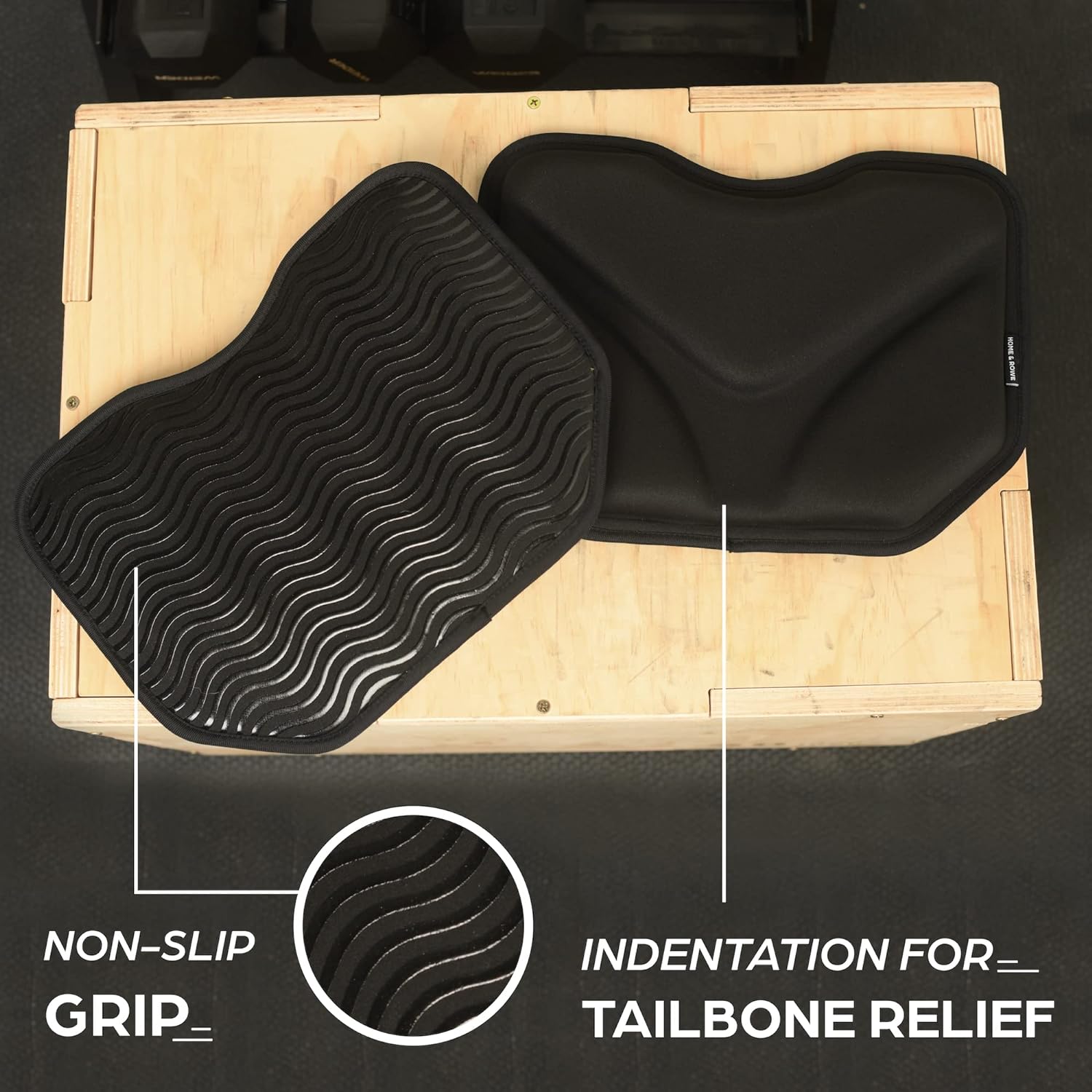 Rowing Machine Seat Cushion Compatible with Concept 2 Rower- Gel Seat Pad Also Compatible with Hydrow, Peloton and More Rowing Machines - Ideal Rower Accessories - Image 6