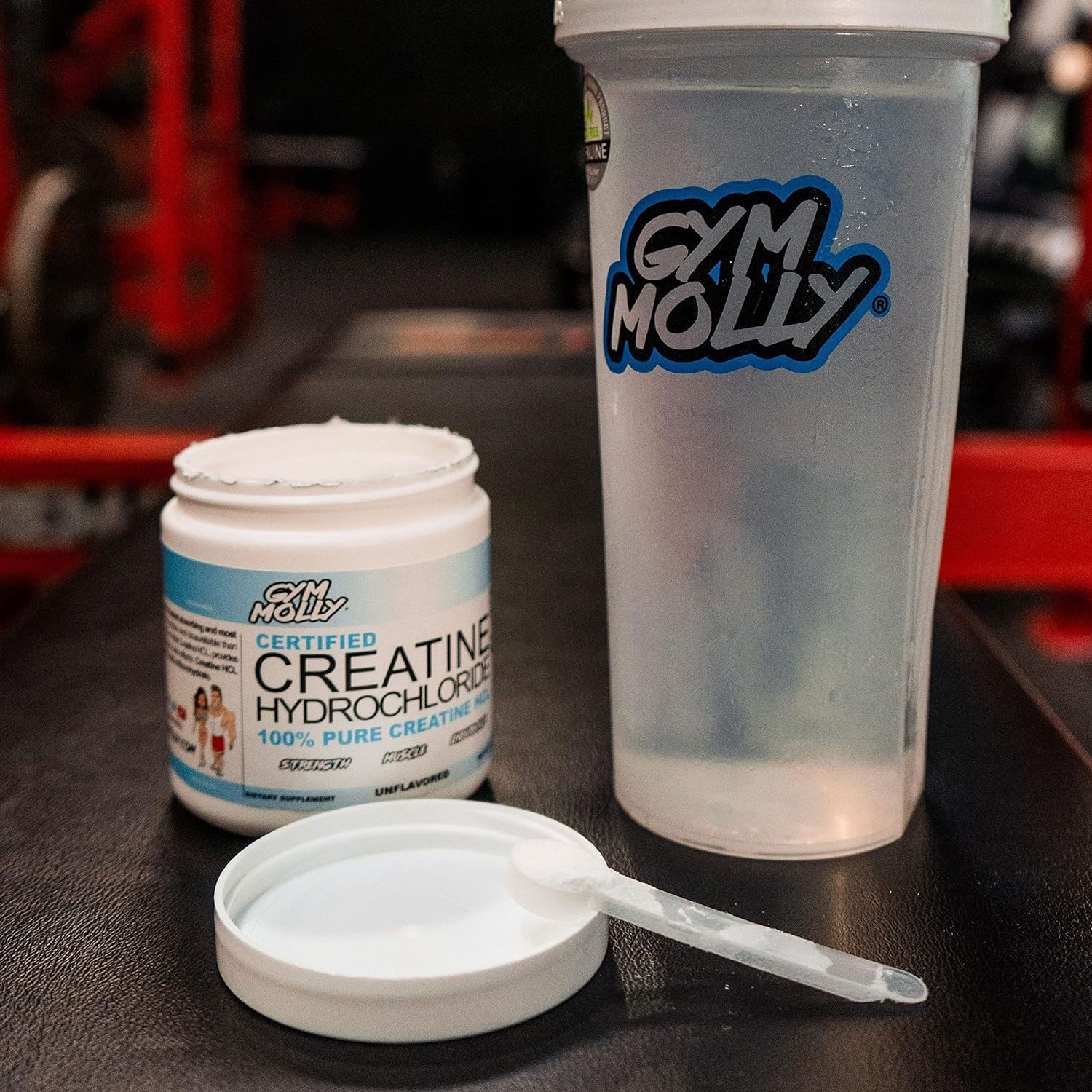 Gym Molly Creatine Hydrochloride Powder, Highly Soluble Creatine Hydrochloride, Unflavoured, Vegan, Workout Supplement for Men and Women, Muscle Builder Creatine Supplement (75 Servings, 750mg) - Image 7