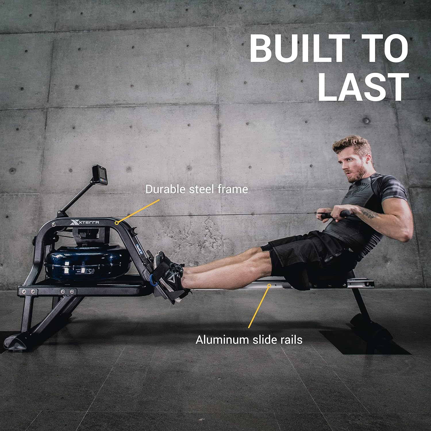 XTERRA Fitness Water Rowing Machine - Image 4