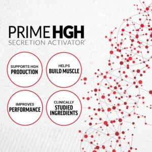 Force Factor Prime HGH Secretion Activator, HGH Supplement for Men with Clinically Studied AlphaSize to Help Trigger HGH Production, Increase Workout Force, and Improve Performance, 75 Capsules