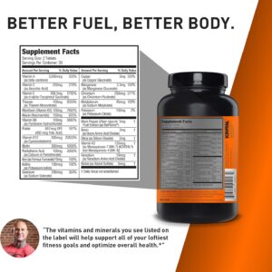 JYM Supplement Science Vita JYM Sports Multivitamin & Mineral Support, Vitamin A, C, B6, B12, E, K, Boron, Biotin, Potassium 60 Tablets